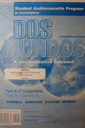 Student Audiocassette Program to Accompany DOS Mundos: A Communicative Approach