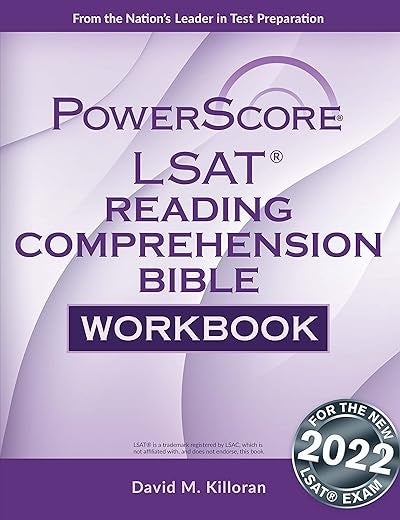 The PowerScore LSAT Reading Comprehension Bible Workbook