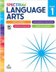 Spectrum Language Arts 1st Grade Workbooks, ELA Activity Book for Kids Ages 6-7, Parts of Speech, Sentence Structure, English Grammar, Vocabulary, Spelling and More, Classroom or Homeschool Curriculum