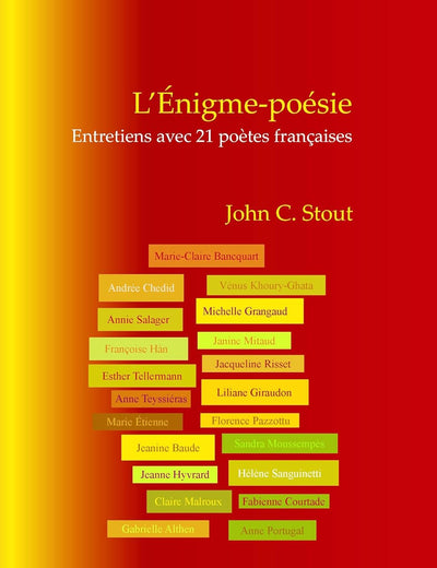 L’Énigme-poésie: Entretiens avec 21 poètes françaises (Chiasma, 27) (French Edition)