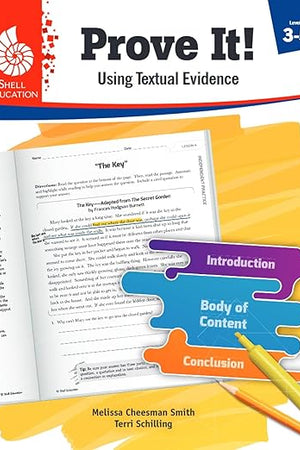 Prove It! Using Textual Evidence, Levels 3-5