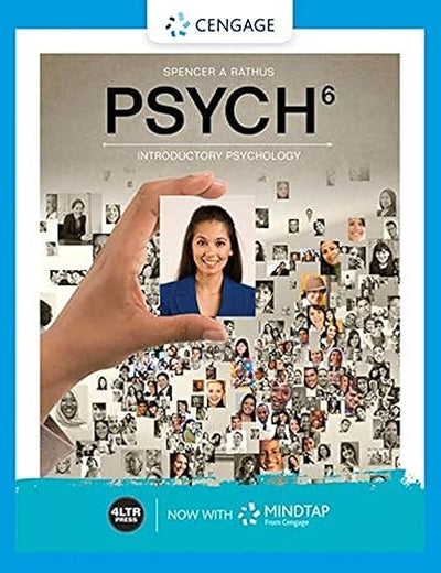 PSYCH (with MindTap, 1 term Printed Access Card) (MindTap Course List)