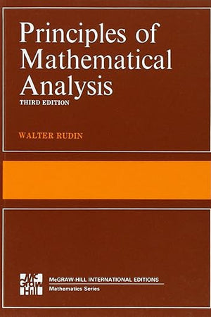 Principles of Mathematical Analysis (Int'l Ed)
