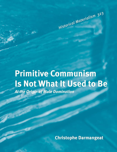 Primitive Communism Is Not What It Used to Be: At the Origin of Male Domination (Historical Materialism Book Series, 323)