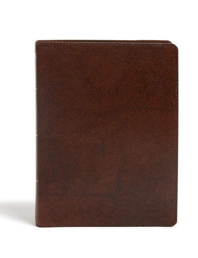 Holman KJV Study Bible, Full-Color, Brown Bonded Leather, Indexed
