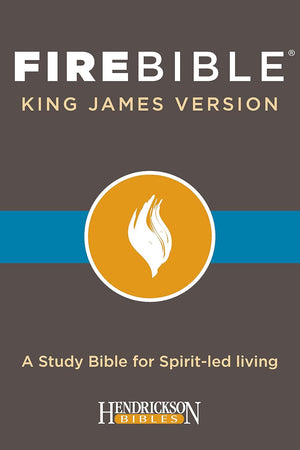 KJV Fire Bible (Bonded Leather, Black): Black Bonded Leather Edition