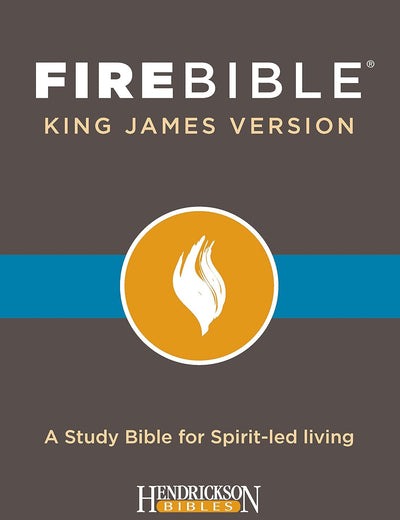 KJV Fire Bible (Bonded Leather, Black): Black Bonded Leather Edition