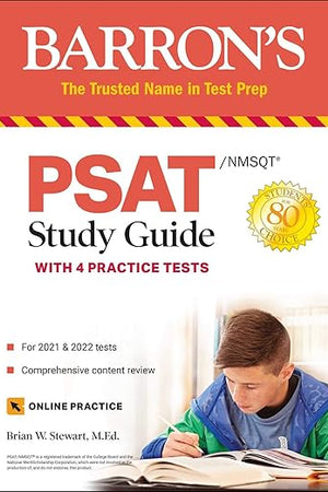 PSAT/NMSQT Study Guide: with 4 Practice Tests (Barron's Test Prep)