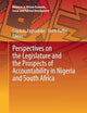 Perspectives on the Legislature and the Prospects of Accountability in Nigeria and South Africa (Advances in African Economic, Social and Political Development)