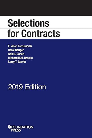 Selections for Contracts, 2019 Edition (Selected Statutes)