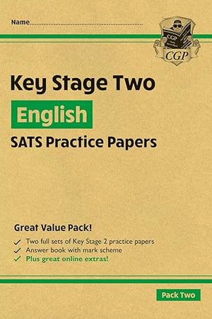 New KS2 English SATS Practice Papers: Pack 2 (for the tests in 2019) (CGP KS2 SATs Practice Papers)