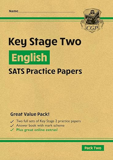 New KS2 English SATS Practice Papers: Pack 2 (for the tests in 2019) (CGP KS2 SATs Practice Papers)