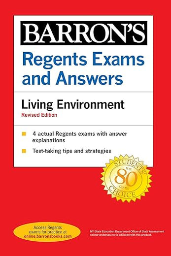 Regents Exams and Answers: Living Environment, Fourth Edition (Barron's New York Regents)