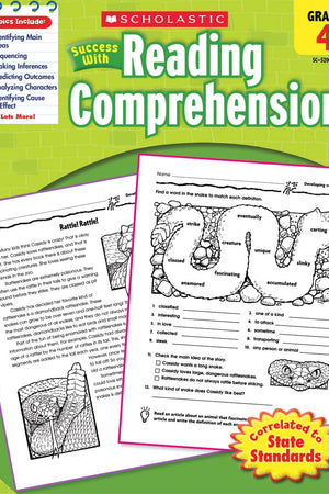 Scholastic Success With Reading Comprehension, Grade 4