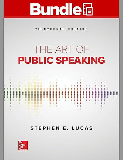 GEN COMBO LOOSELEAF THE ART OF PUBLIC SPEAKING; CONNECT Access Card