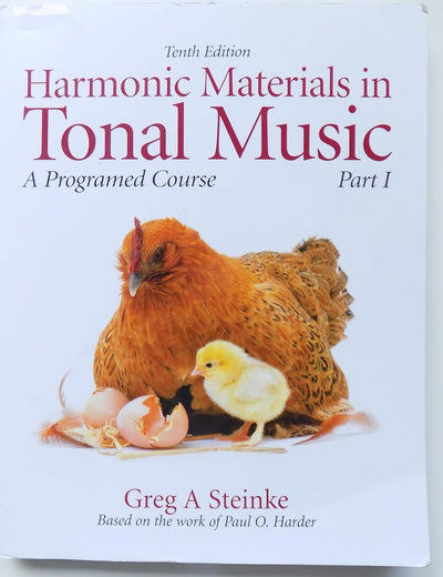 Harmonic Materials in Tonal Music: A Programmed Course, Part 1