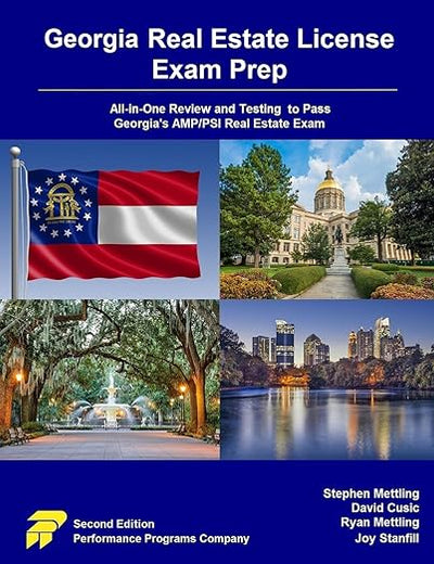 Georgia Real Estate License Exam Prep: All-in-One Review and Testing to Pass Georgia's AMP/PSI Real Estate Exam
