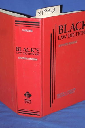 Black's Law Dictionary 7th Edition