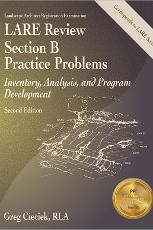 LARE Review, Section B Practice Problems: Inventory, Analysis, and Program Development , 2nd Ed