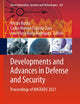 Developments and Advances in Defense and Security: Proceedings of MICRADS 2021 (Smart Innovation, Systems and Technologies, 255)