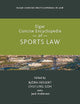 Elgar Concise Encyclopedia of Sports Law