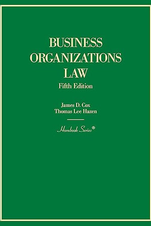 Business Organizations Law (Hornbooks)