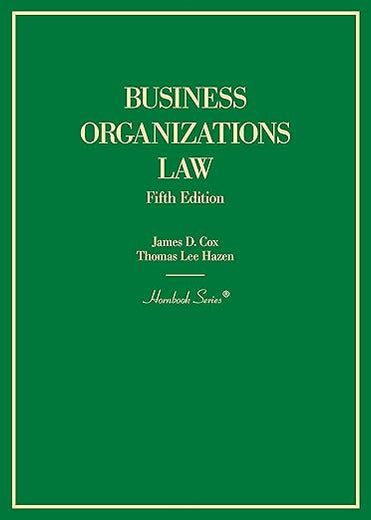 Business Organizations Law (Hornbooks)