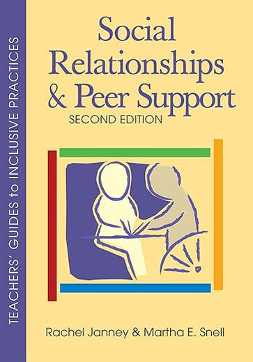 Social Relationships and Peer Support (Teachers' Guides)