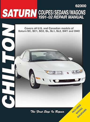 Saturn S-Series Coupes/Sedans/Wagons 1991-2002 Repair Manual (Haynes Repair Manuals)