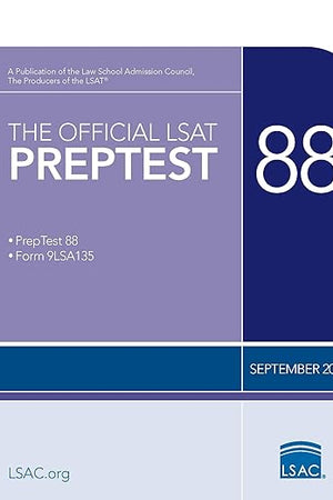 The Official LSAT Preptest 88: September 2019