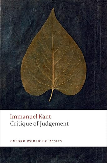 Critique of Judgement (Oxford World's Classics)