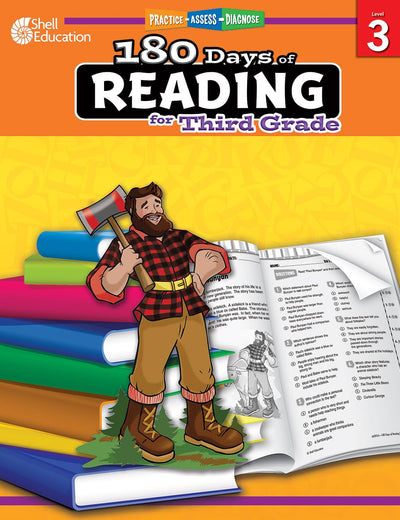 180 Days™: Reading for Third Grade: Practice, Assess, Diagnose