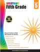 Spectrum Grade 5 Math & Language Arts Workbook—5th Grade State Standards for Geometry, Algebra Prep, Vocabulary, Nonfiction, Fiction Reading Comprehension for Classroom or Homeschool (320 pgs)