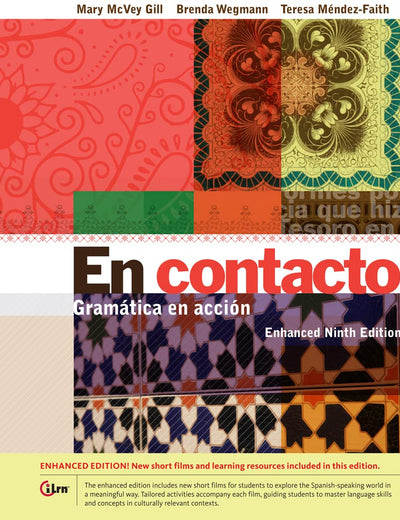 En contacto, Enhanced Student Text: Gramática en accion (World Languages)