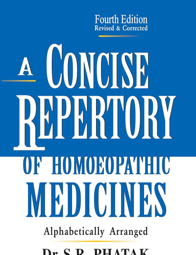 A Concise Repertory of Homeopathic Medicines