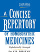 A Concise Repertory of Homeopathic Medicines