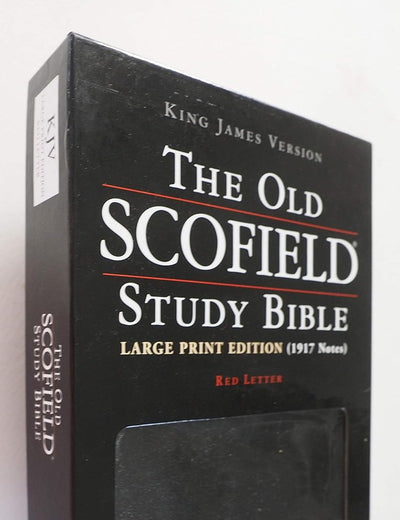 The Old Scofield® Study Bible, KJV, Large Print Edition (Black Bonded Leather)