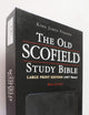 The Old Scofield® Study Bible, KJV, Large Print Edition (Black Bonded Leather)