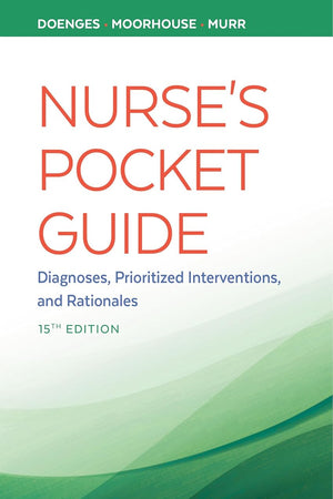 Nurse's Pocket Guide: Diagnoses, Prioritized Interventions and Rationales