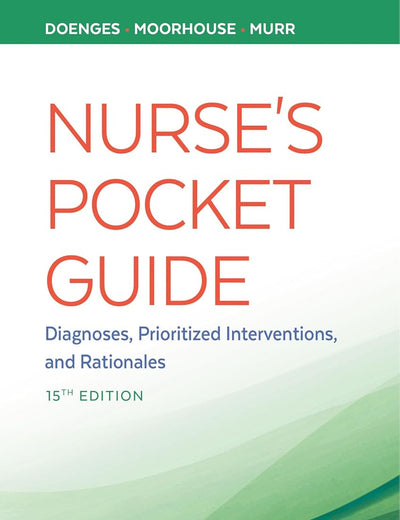 Nurse's Pocket Guide: Diagnoses, Prioritized Interventions and Rationales