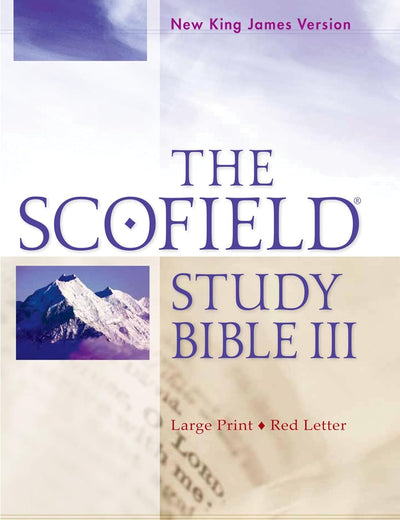 The Scofield Study Bible III, NKJV, Large Print Edition