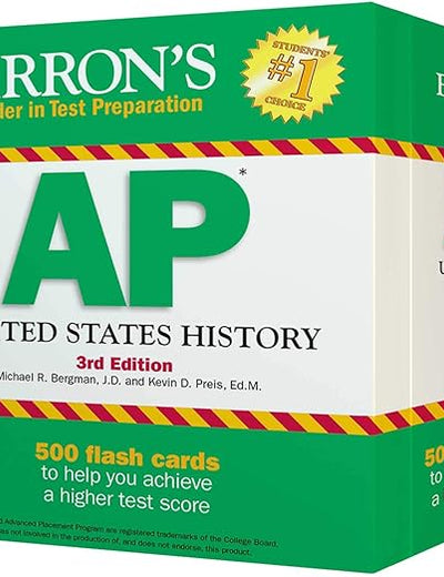 AP US History Flash Cards (Barron's AP)