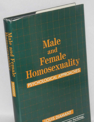 Male and Female Homosexuality: Psychological Approaches (SERIES IN CLINICAL AND COMMUNITY PSYCHOLOGY)