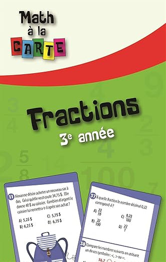 Fractions - 3e année