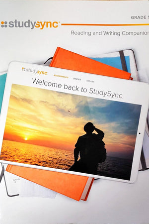 StudySync Core ELA Grade 9, Reading and Writing Companion Units 1-6, Single Bind