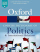 The Concise Oxford Dictionary of Politics and International Relations (Oxford Quick Reference)
