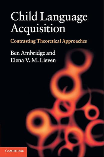 Child Language Acquisition: Contrasting Theoretical Approaches
