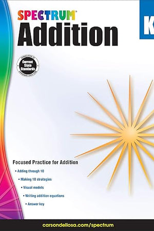 Spectrum - Addition, Grade K