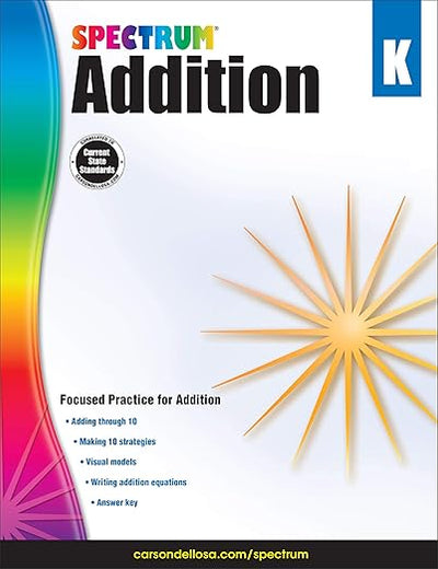 Spectrum - Addition, Grade K