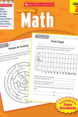 Scholastic Success With Math: Grade 2 Workbook